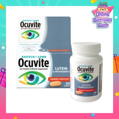 BAUSCH + LOMB Ocuvite® Lutein & Antioxidants (Nourish Eyes) 60s