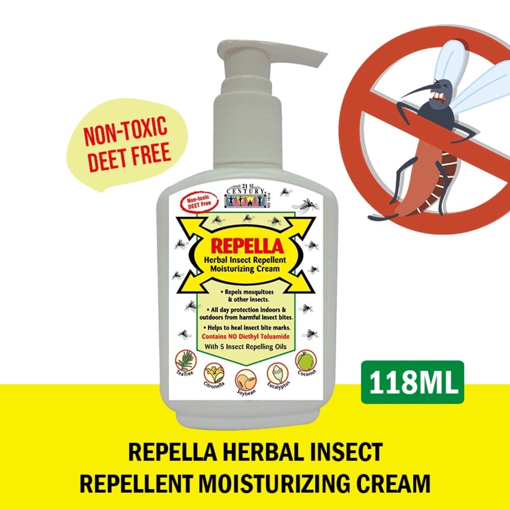 Herbal Insect Repellent Moisturizing Cream (Contains No Diethyl Toluamide) 118ml