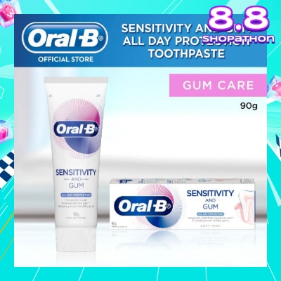 ORAL-B Sensitivity and Gum Care All Day Protection Toothpaste 90g