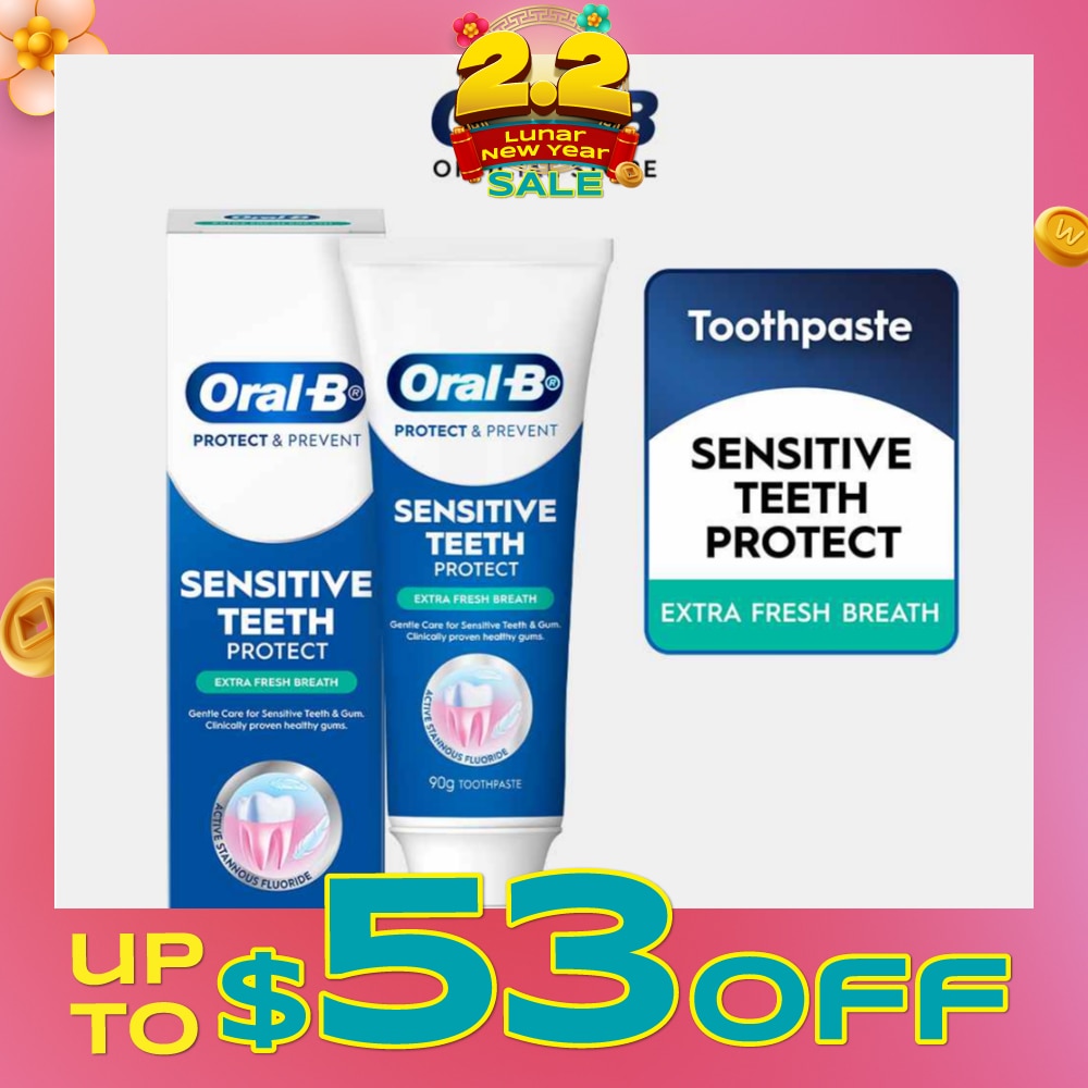Sensitive Teeth Protect Extra Fresh Breath Toothpaste 90g