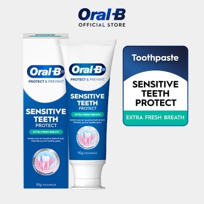 ORAL-B - Sensitive Teeth Protect Extra Fresh Breath Toothpaste 90g (Expiry: Feb`2027)