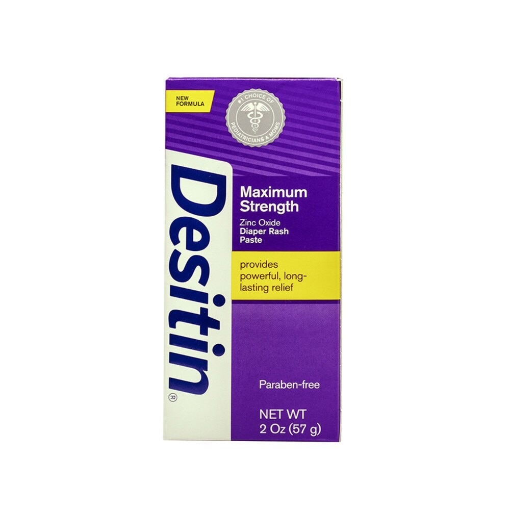 Maximum Strength Diaper Rash Relief Paste Provides Overnight Relief For Baby's Tender Skin 57g