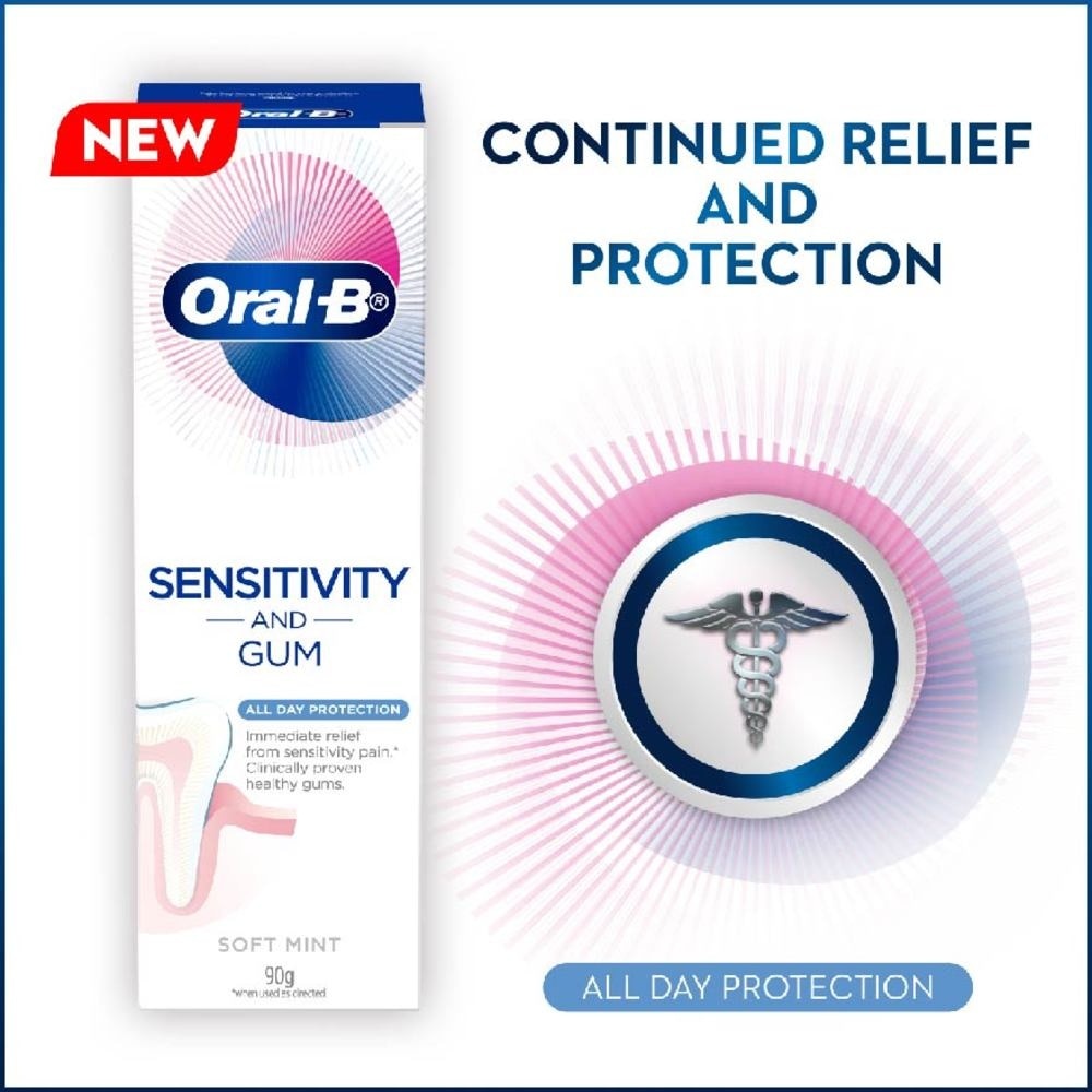 Sensitivity and Gum All Day Protection Toothpaste 90g x 3