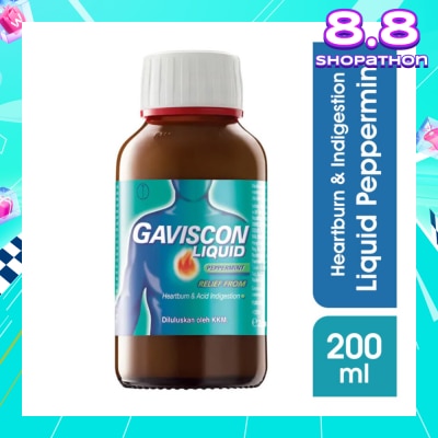 GAVISCON Gaviscon Peppermint Liquid 200ml
