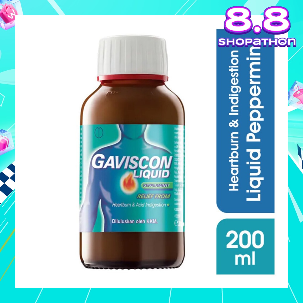 Gaviscon Peppermint Liquid 200ml