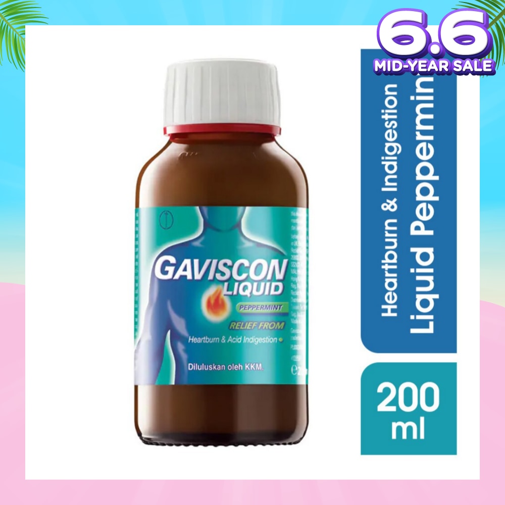 Gaviscon Peppermint Liquid 200ml