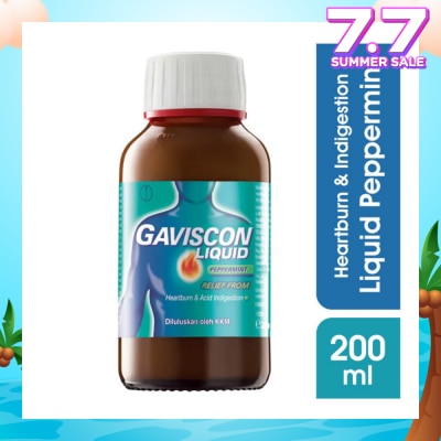 GAVISCON Gaviscon Peppermint Liquid 200ml