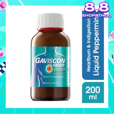 GAVISCON Gaviscon Peppermint Liquid 200ml