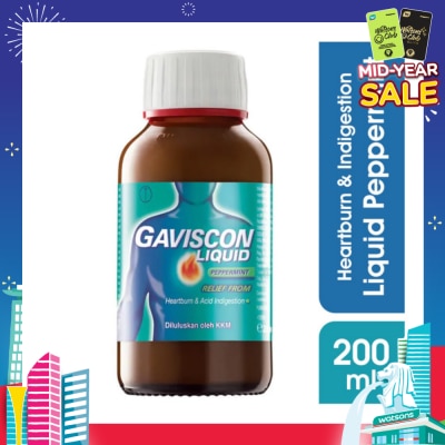 GAVISCON Gaviscon Peppermint Liquid 200ml