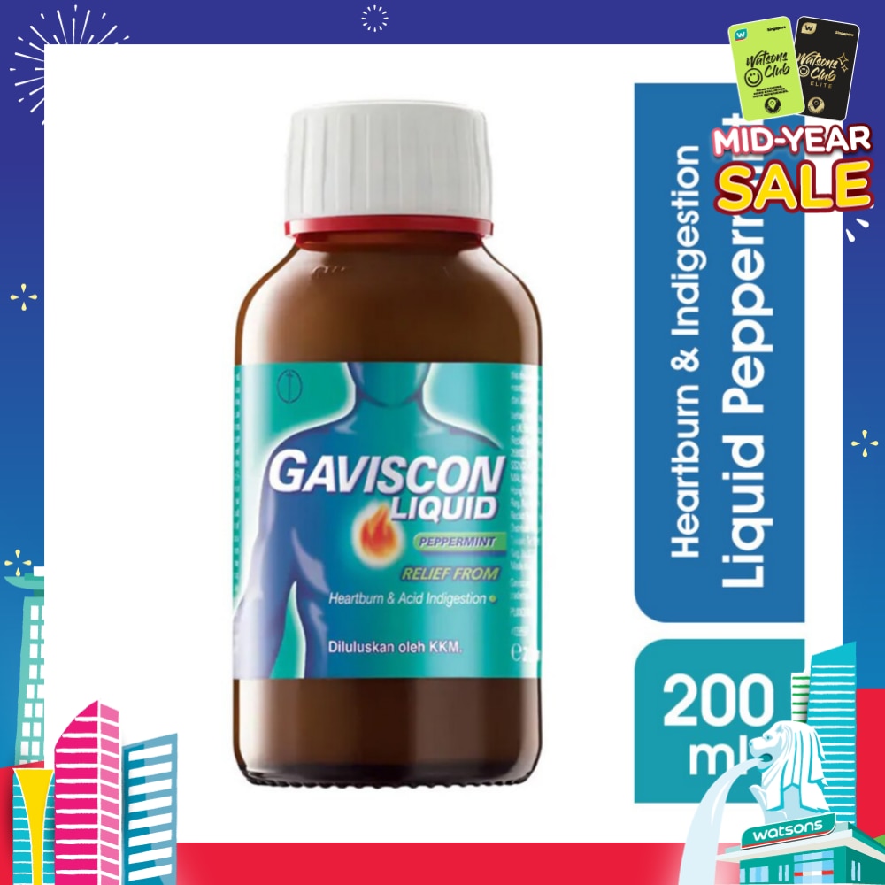 Gaviscon Peppermint Liquid 200ml