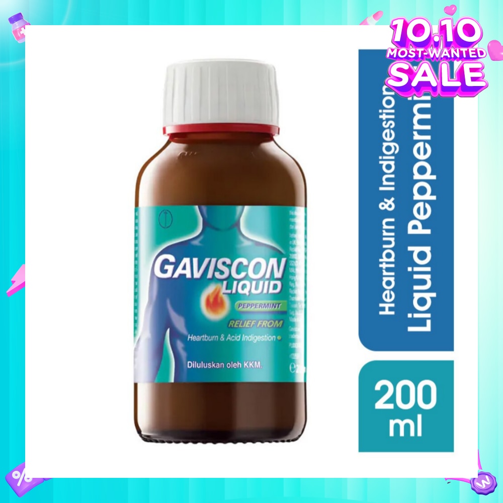 Gaviscon Peppermint Liquid 200ml