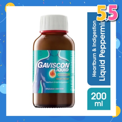 GAVISCON Gaviscon Peppermint Liquid 200ml