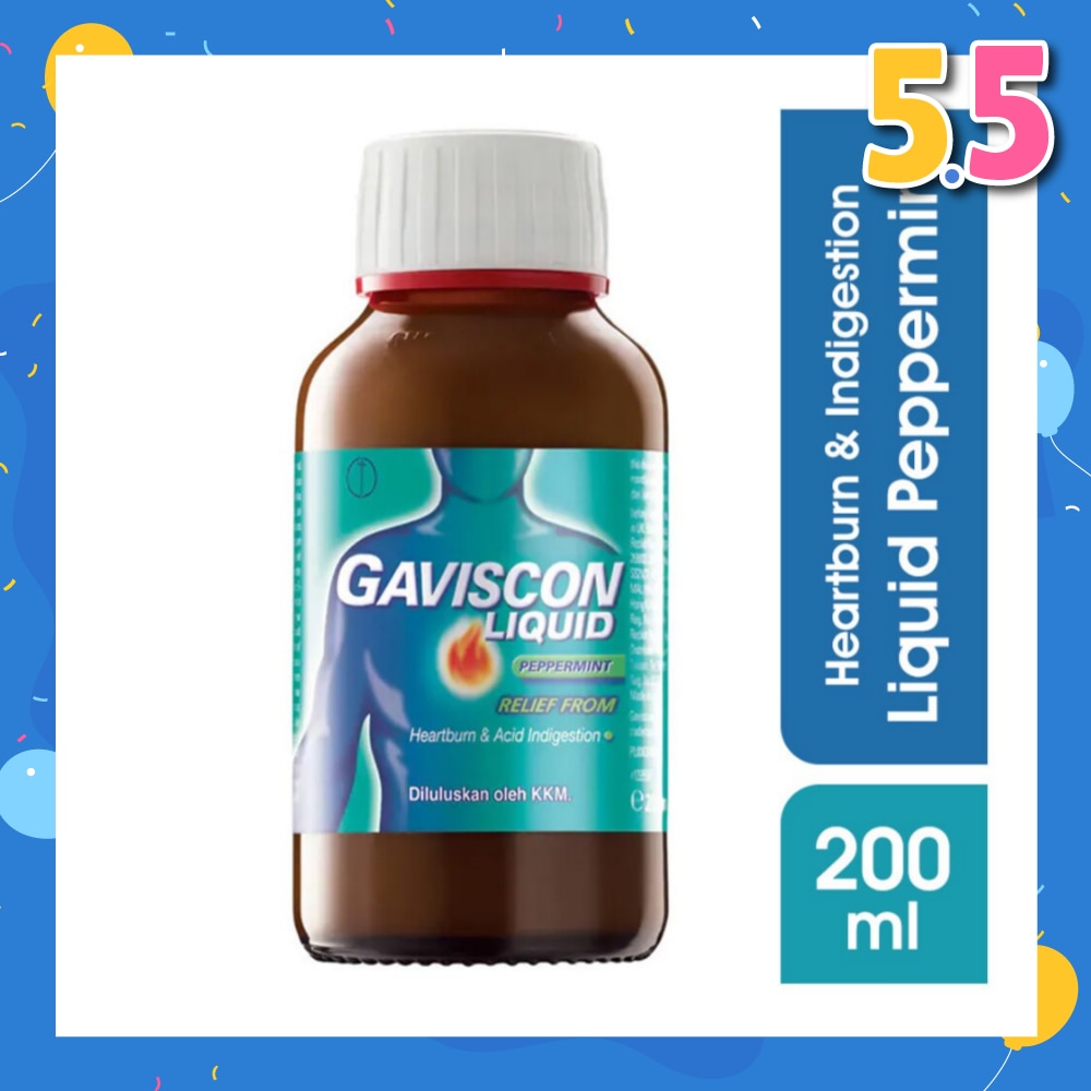 Gaviscon Peppermint Liquid 200ml