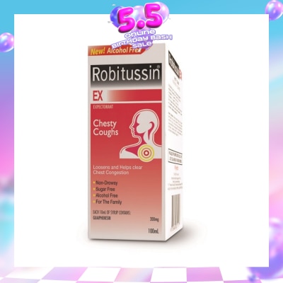 ROBITUSSIN - Chesty Coughs Syrup 100ml