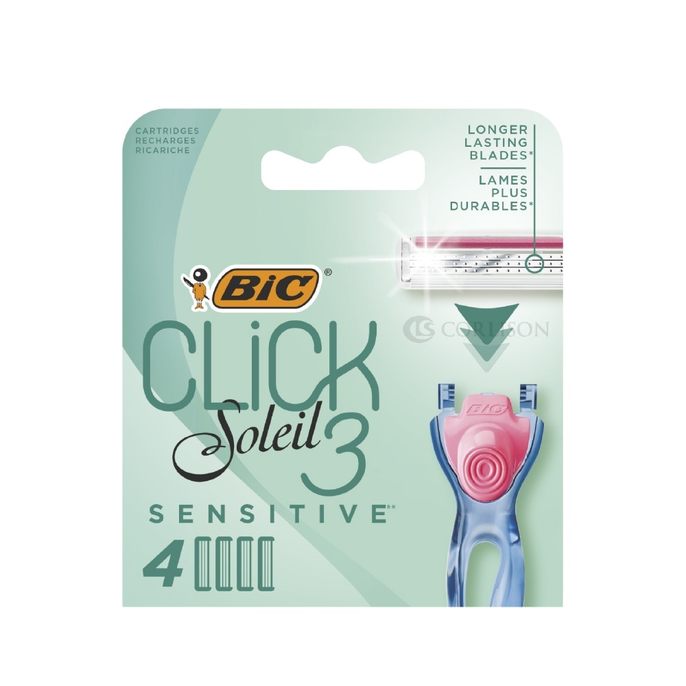 Click Soleil 3 Sensitive Refill Shaver 4s