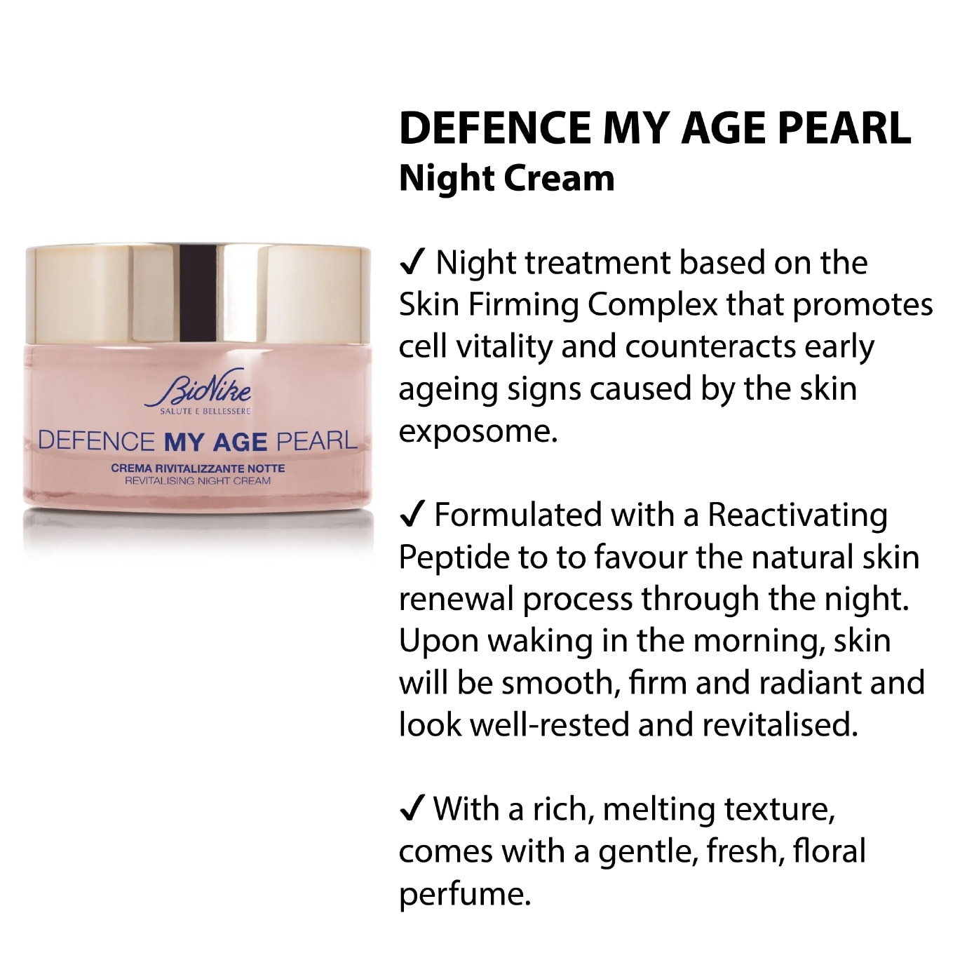 Defence My Age Pearl Revitalising Night Cream 50ml