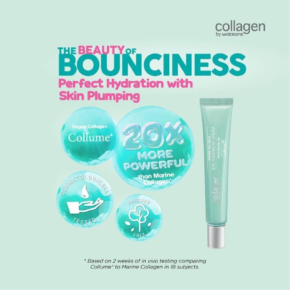 COLLAGEN BY WATSONS Hydro Balance Eye Treatment Cream Increase Skin Firmness Elasticity 20ml Eye Care Watsons Singapore