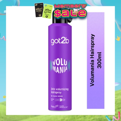 SCHWARZKOPF - GOT2B Volumania 24H Volumizing Hairspray 300ml