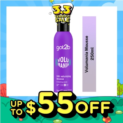 SCHWARZKOPF GOT2B Volumania 24H Volumizing Hair Mousse 250ml