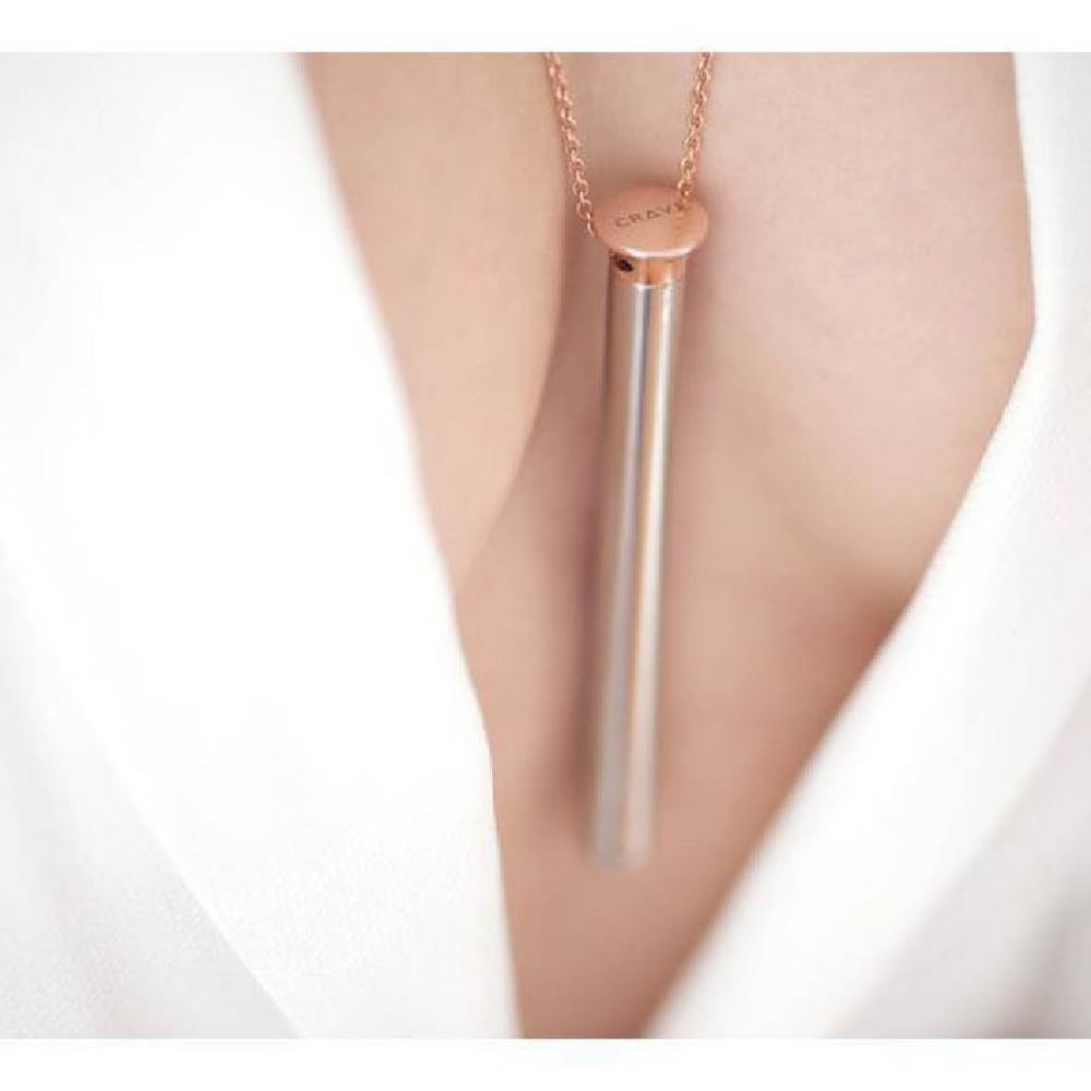 Vesper Vibrator Necklace Rose Gold 1s