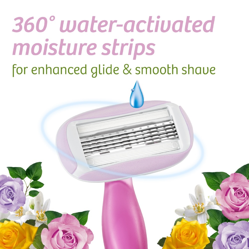 Soleil Escape 5 Rose & Magnolia Shaver 2s