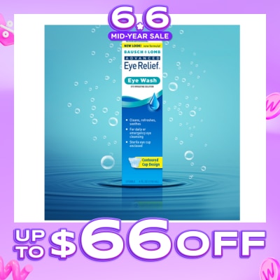 BAUSCH + LOMB - Advanced Eye Relief Eye Wash 118ml