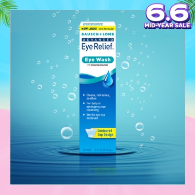 BAUSCH + LOMB Advanced Eye Relief Eye Wash 118ml