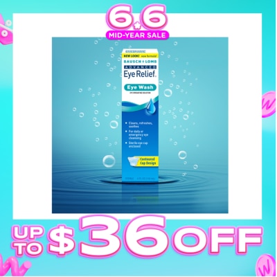 BAUSCH + LOMB - Advanced Eye Relief Eye Wash 118ml
