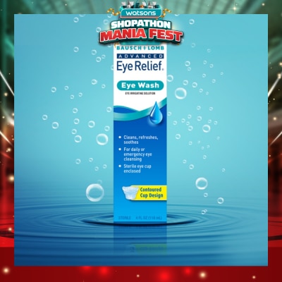 BAUSCH + LOMB - Advanced Eye Relief Eye Wash 118ml