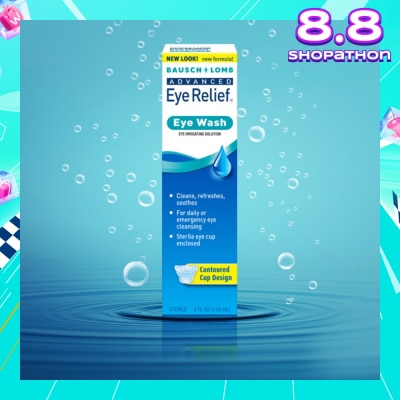BAUSCH + LOMB Advanced Eye Relief Eye Wash 118ml