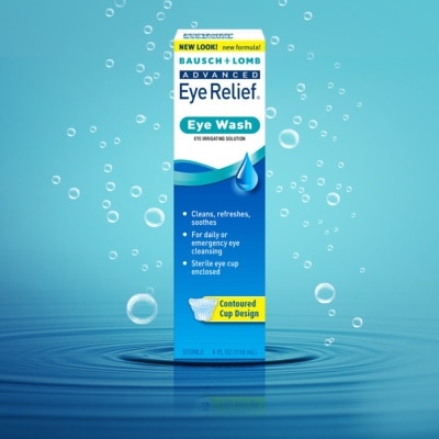 BAUSCH + LOMB Advanced Eye Relief Eye Wash 118ml