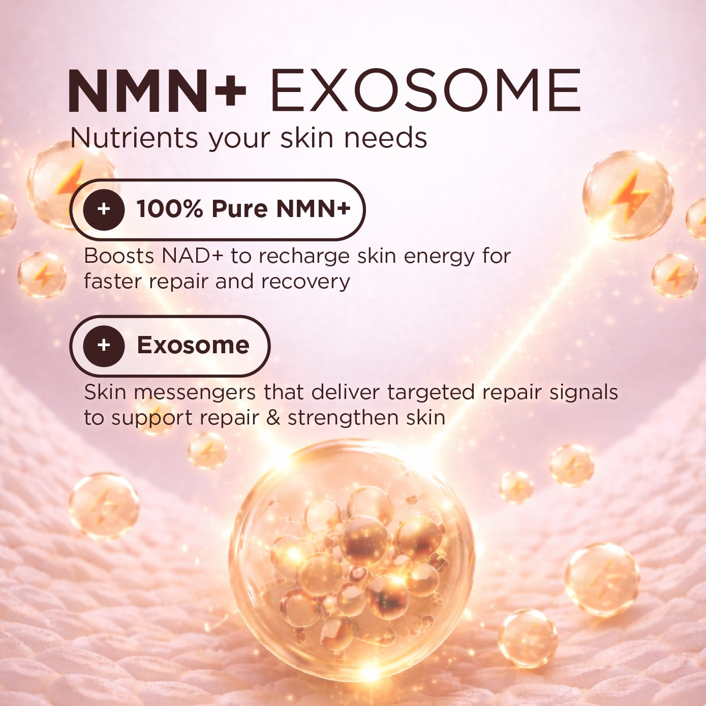Pure NMN+ Exosome Youth Restore Cream 45g