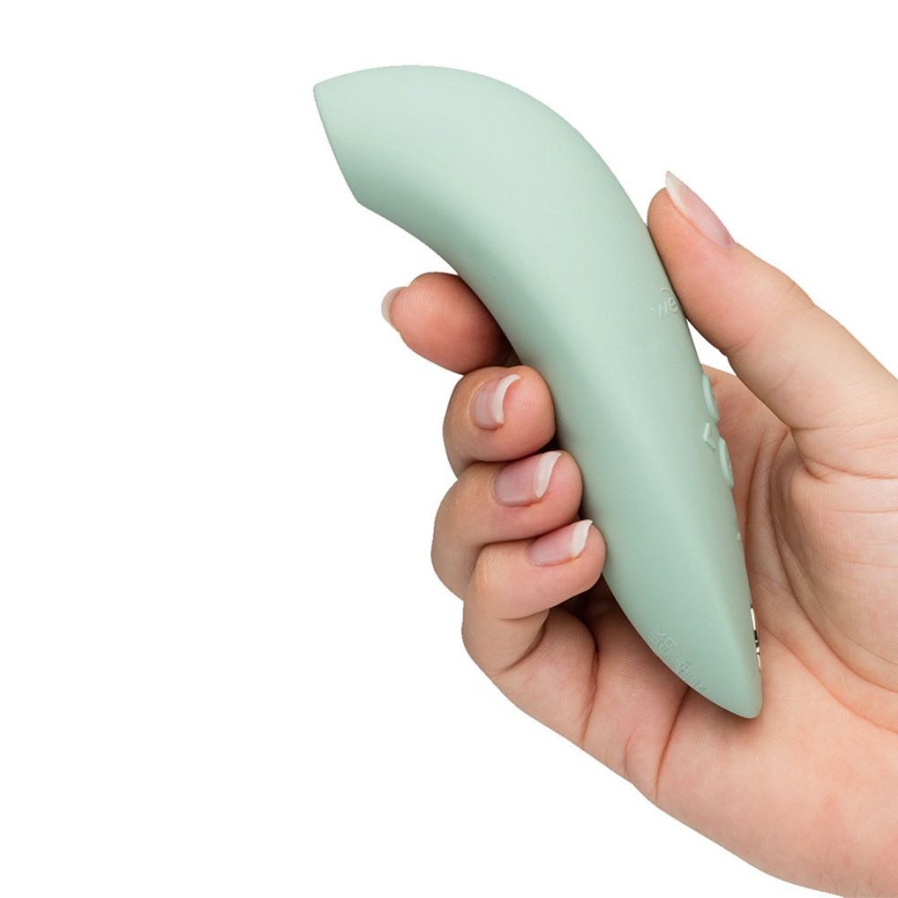 Melt 2 App-Controlled Clitoral Stimulator Sage 1s