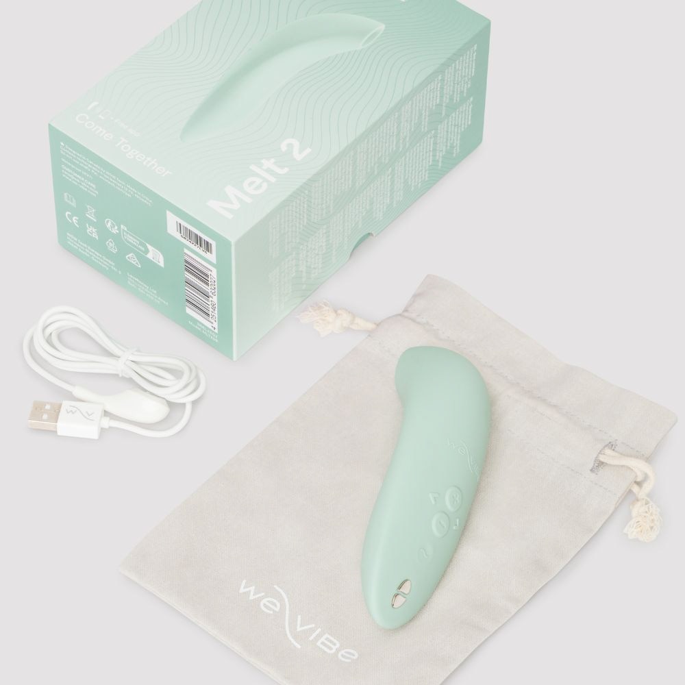 Melt 2 App-Controlled Clitoral Stimulator Sage 1s