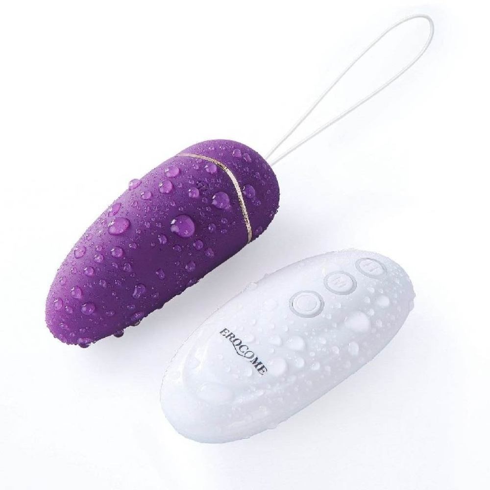 UrsaMajor Heat Remote Control Egg Vibrator Purple 1s