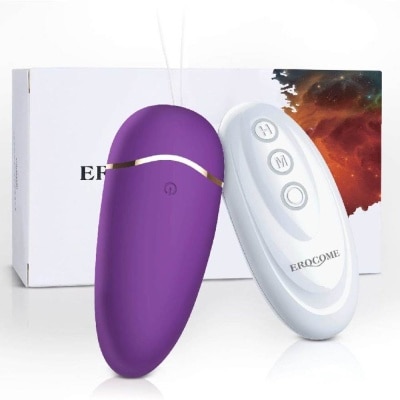 EROCOME UrsaMajor Heat Remote Control Egg Vibrator Purple 1s