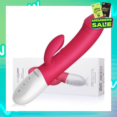 EROCOME Crater Rabbit Vibrator Red 1s