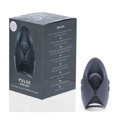 HOT OCTOPUSS Pulse Duo Lux The Couples'  Toy Masturbator Black (with PulsePlate Technology) 1s