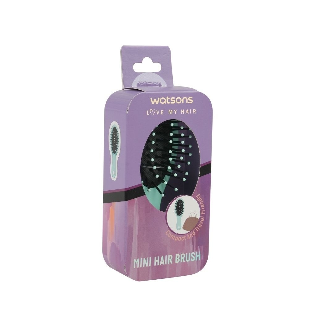 Mini Hair Brush Mint 1s