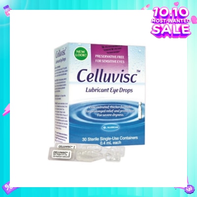 REFRESH Celluvisc Eye Gel 30 x 0.4ml (Expiry: May`2026)