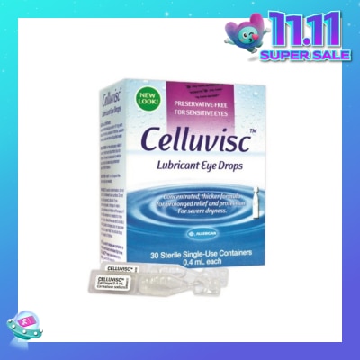 REFRESH Celluvisc Eye Gel 30x0.4ml (Expiry: May`2026)