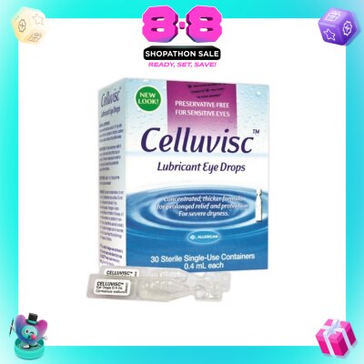 REFRESH - Celluvisc Eye Gel 30x0.4ml (Expiry: Nov`2026)