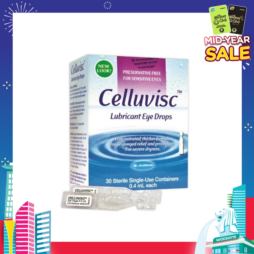 Refresh Celluvisc Eye Gel 0.4ml x 30s