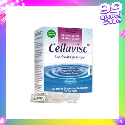 REFRESH Celluvisc Eye Gel 30 x 0.4ml (Expiry: May`2026)