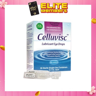 REFRESH Celluvisc Eye Gel 30x0.4ml&nbsp;(Expiry: May`2026)