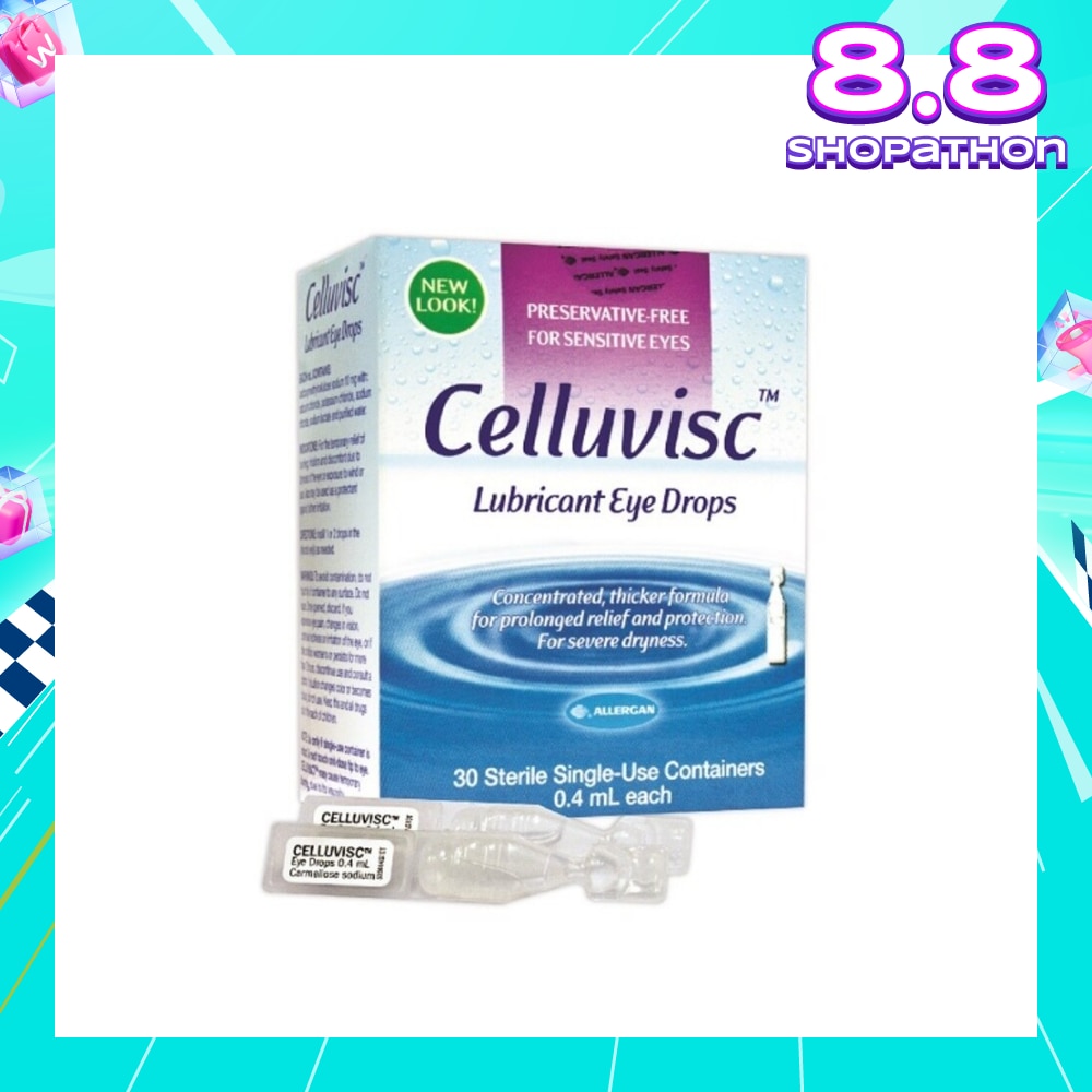Refresh Celluvisc Eye Gel 0.4ml x 30s