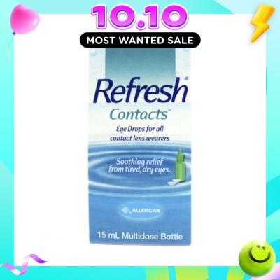 REFRESH Contacts Eye Drops 15ml image
