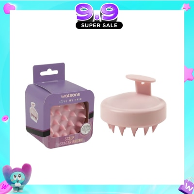 WATSONS - Scalp Massager Brush Pink 1s image