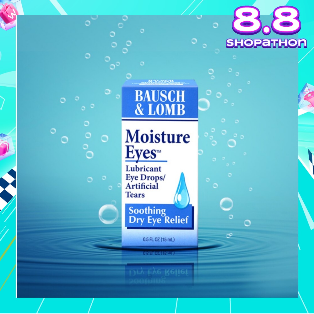 Moisture Eyes Lubricant Eye Drops (Soothe + Relief Dry Eyes) 15ml