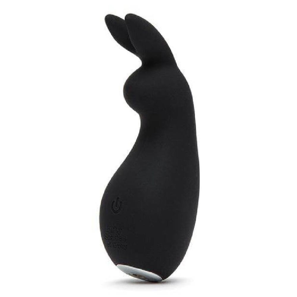 Greedy Girl Rechargeable Clitoral Rabbit Vibrator Black 1s